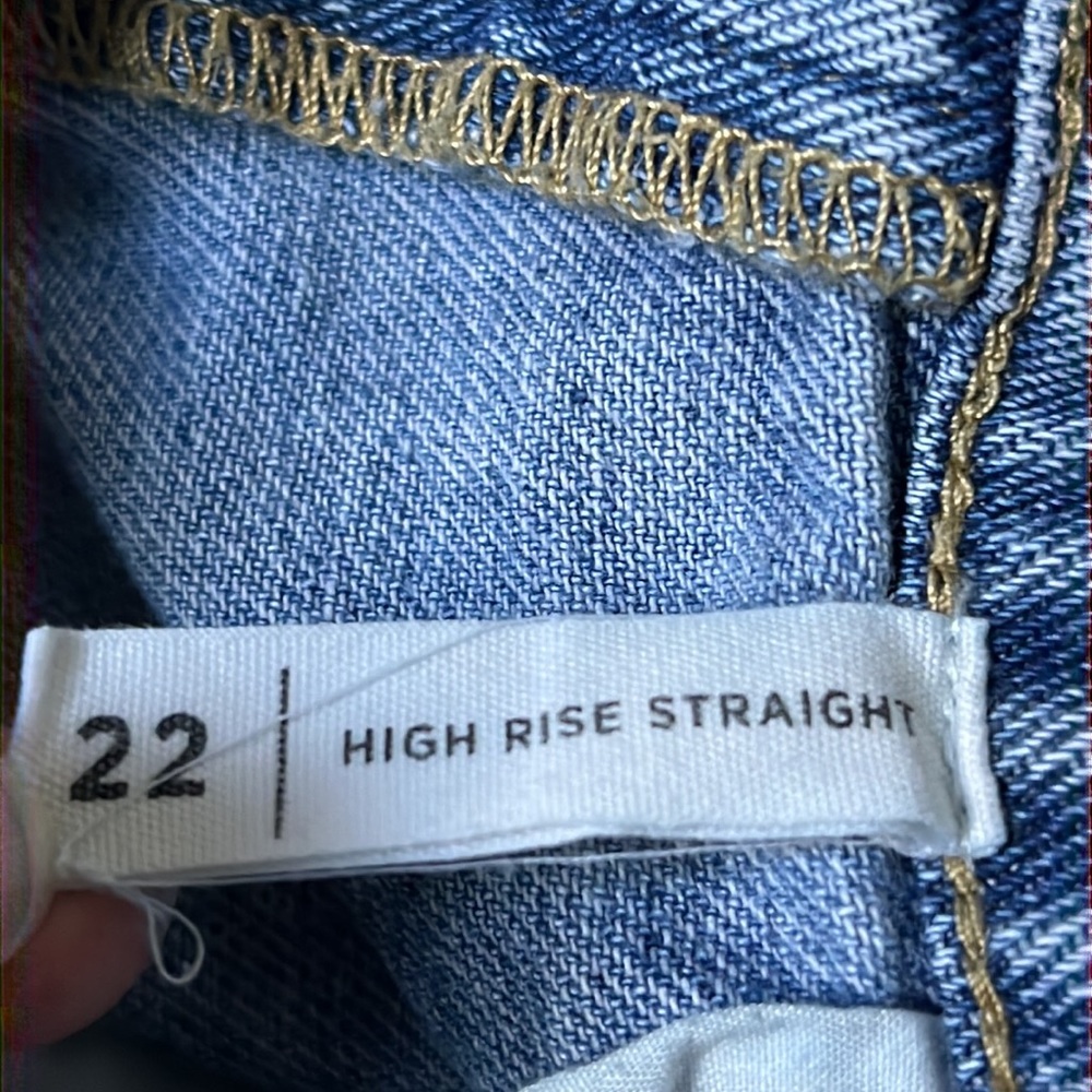 SOLD! PacSun ripped high rise straight jeans - Picture 9 of 16